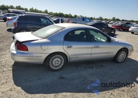 2002 Mercury Sable Gs from USA, damaged, VIN 1MEFM50U82A627703